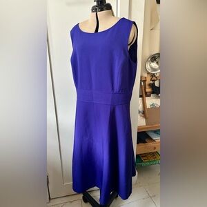 Purple Sleeveless Dress